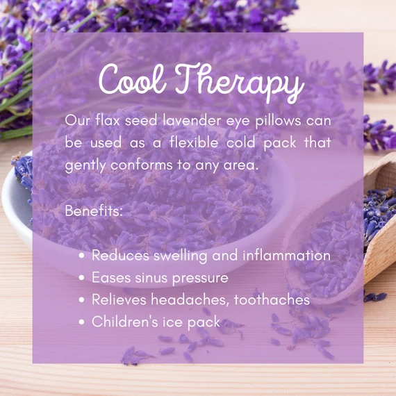 Eye Pillow Eucalyptus Lavender Sinus Breathe Easy
