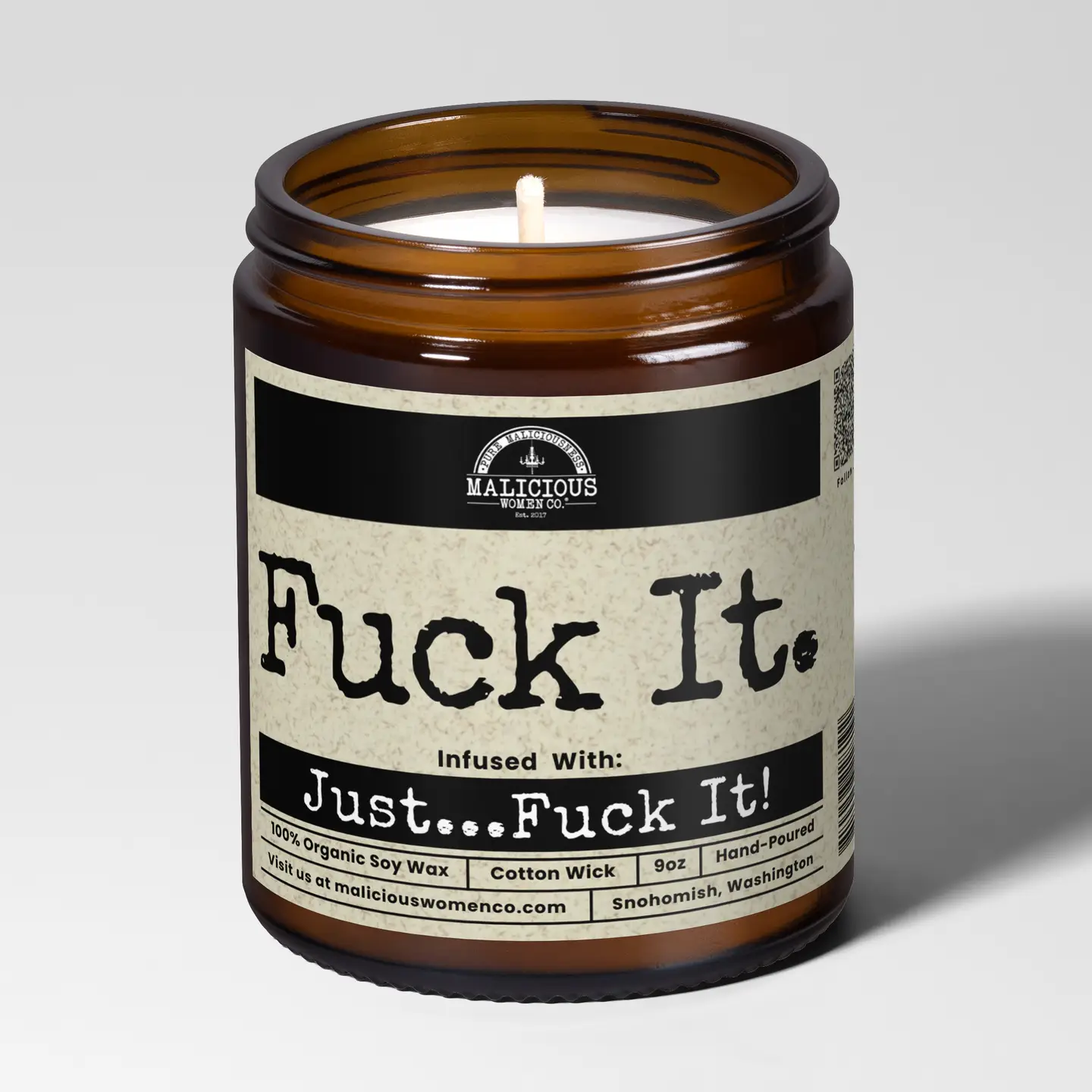 F*ck It. Candle