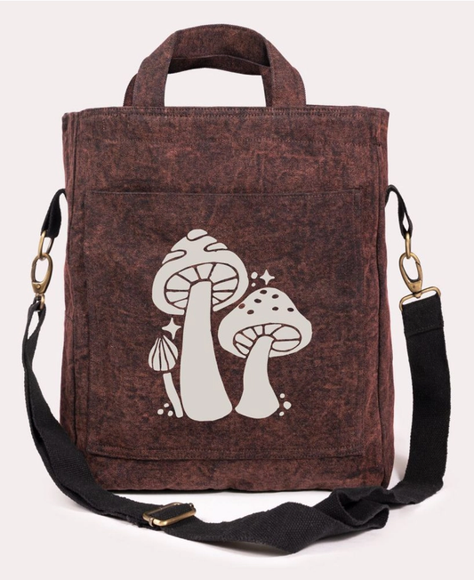 Three Little Mushroom Forager Bag