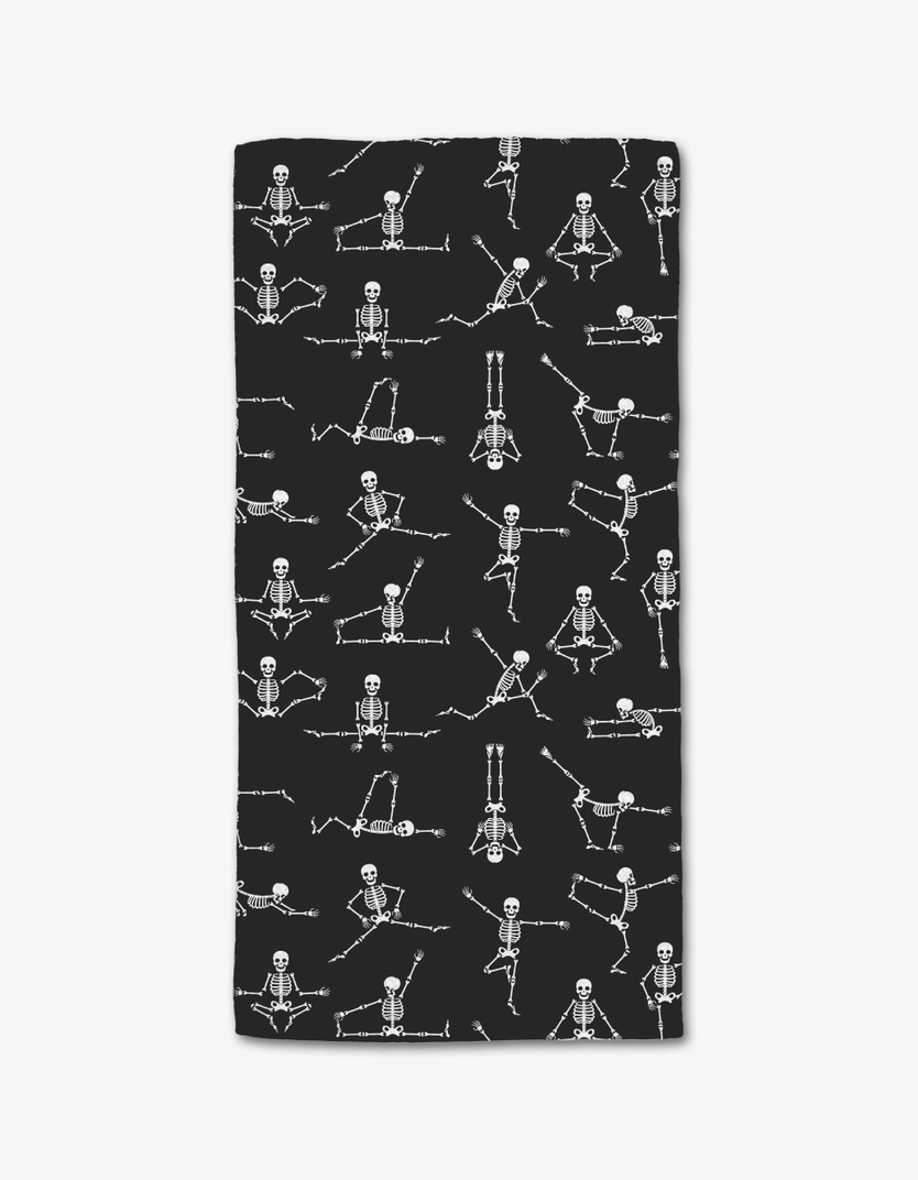Geometry Bar Towel: Yoga Bones