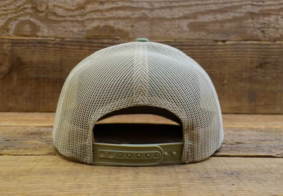 Bigfoot Peace Trucker Hat