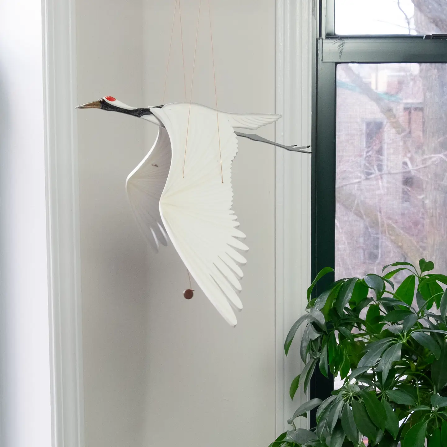 Crane Bird Flying Mobile