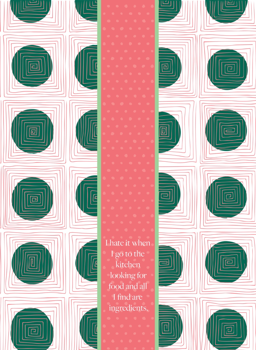Snarky Dish Towel: Ingredients