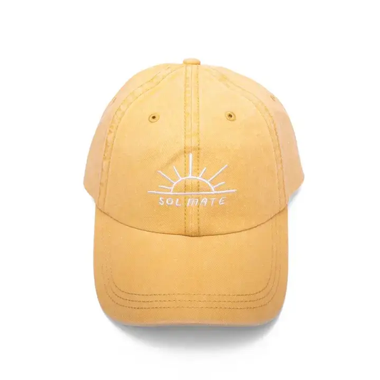 Sol Mate Baseball Hat - Mustard