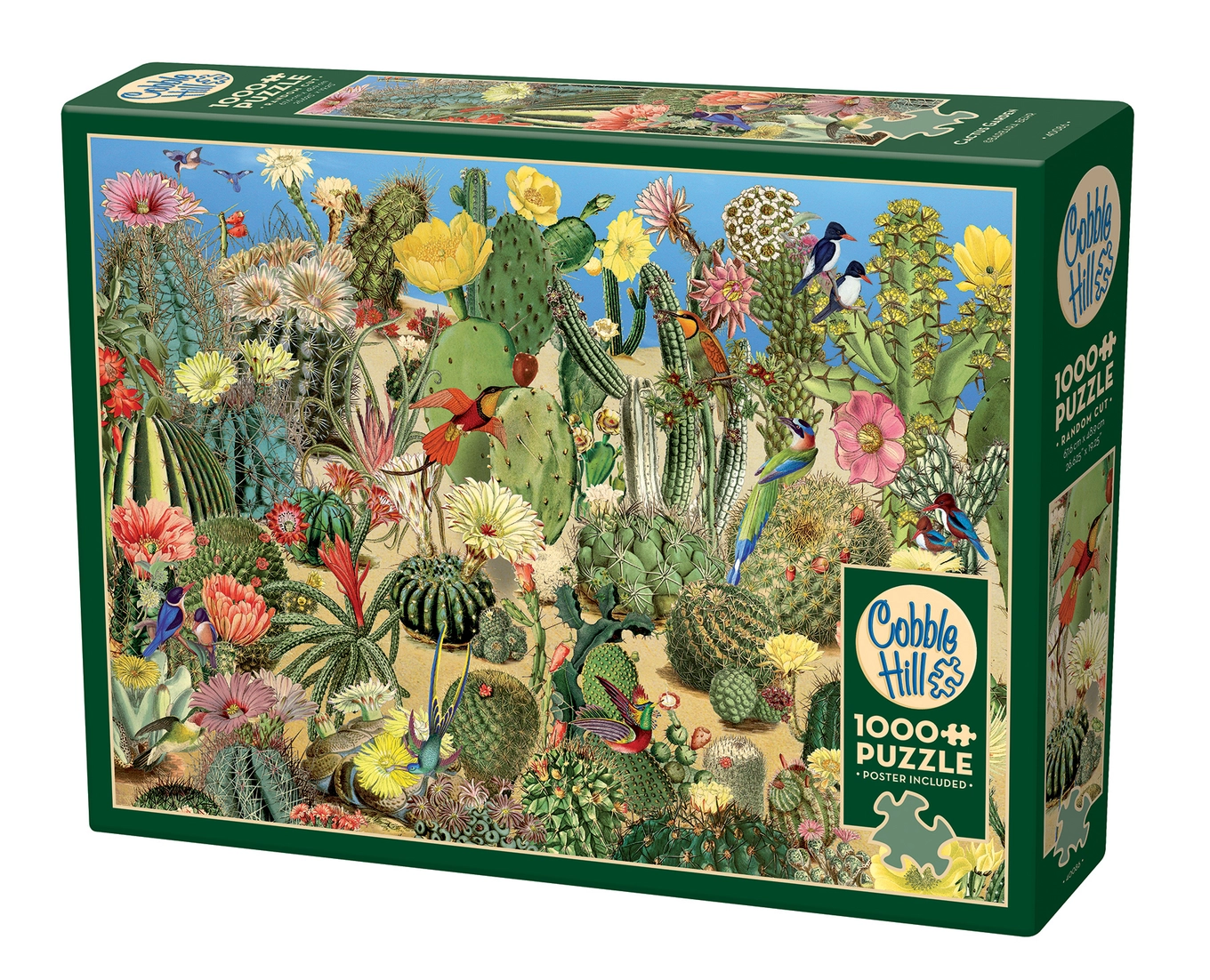 succulents 1000 piece puzzle Cactus Garaden Puzzle 1000pc – Weeds