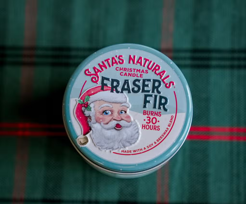 Santa's Fraser Fir Candle