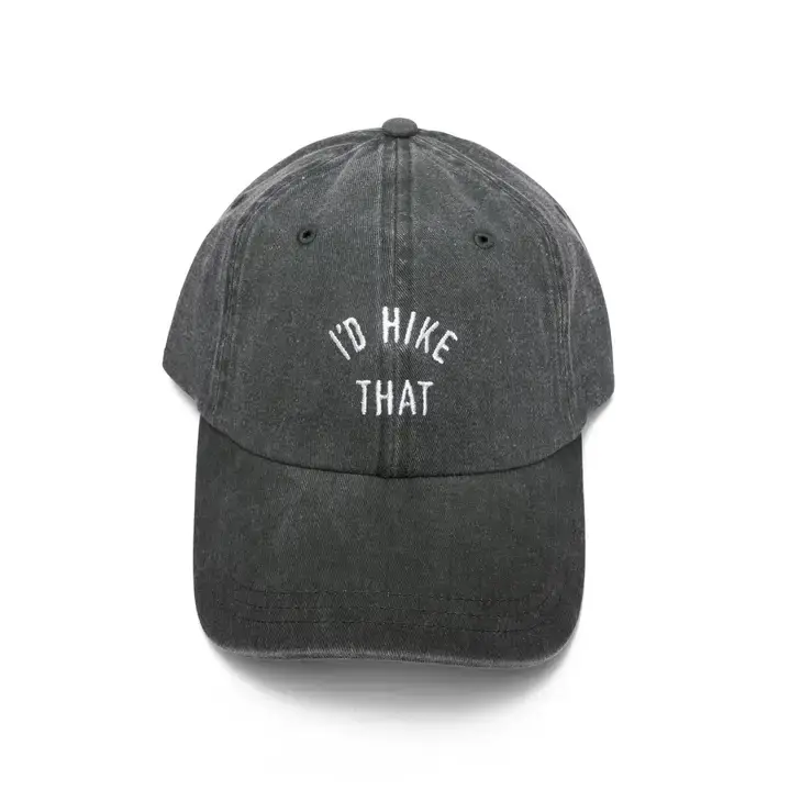 I'd Hike That Baseball Hat - Faded Forest