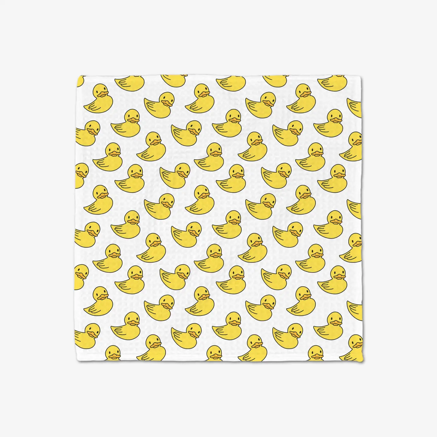 Geometry Luxe Washcloth Set: Duckies