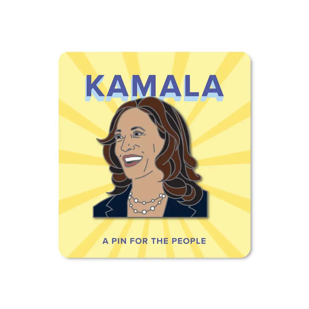 Kamala Enamel Pin