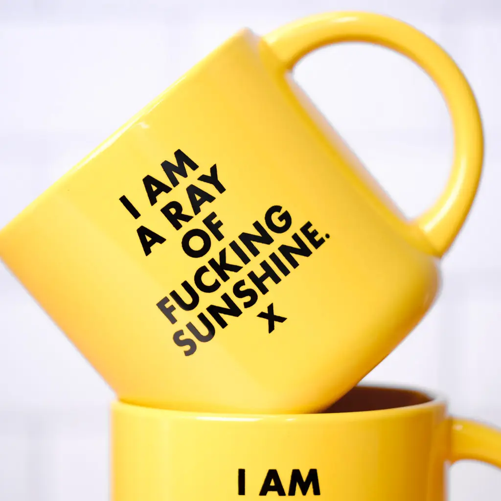 Ray of F*cking Sunshine Mug - Yellow