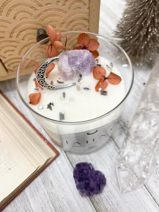 La Luna Gem Candle