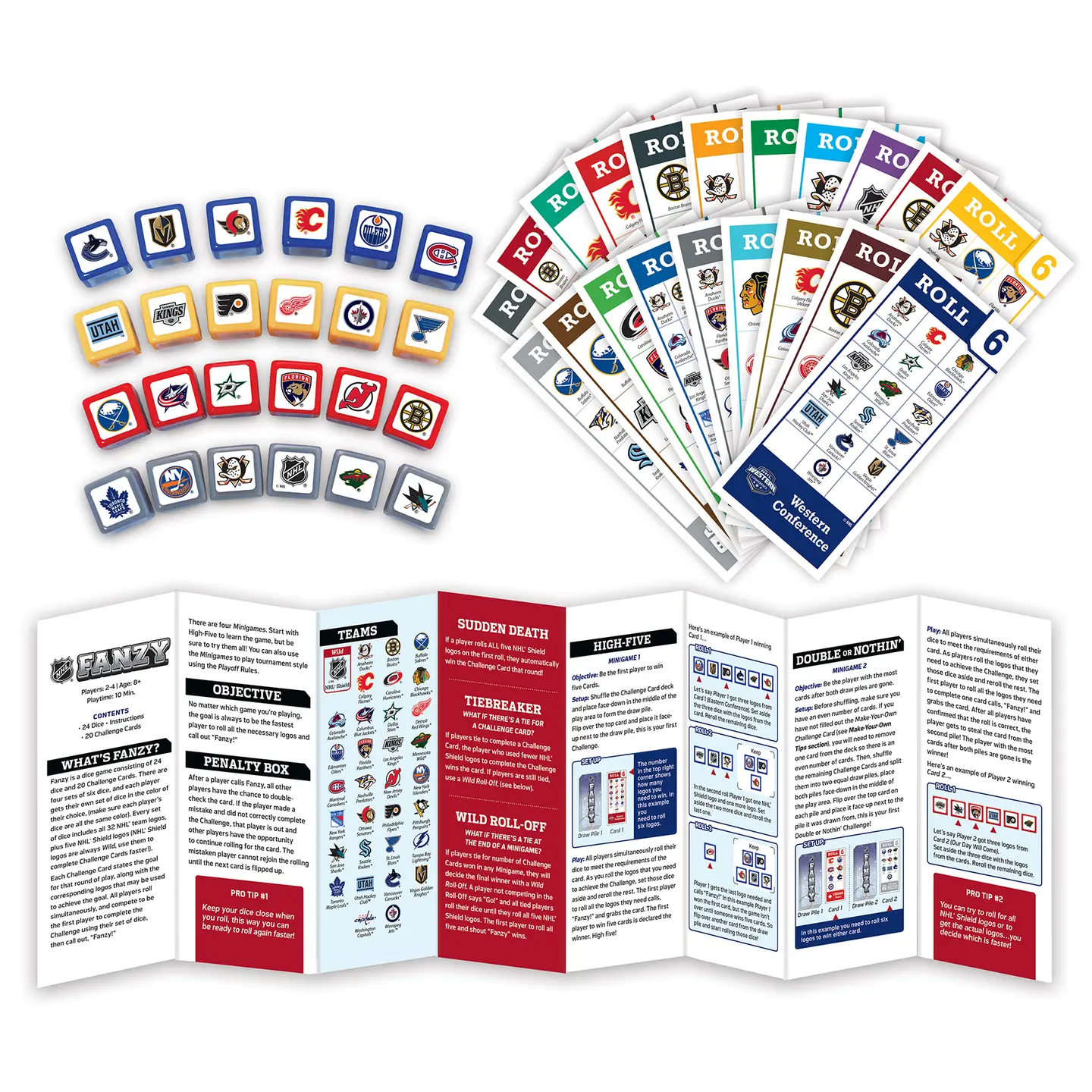 NHL League Fanzy Dice Game