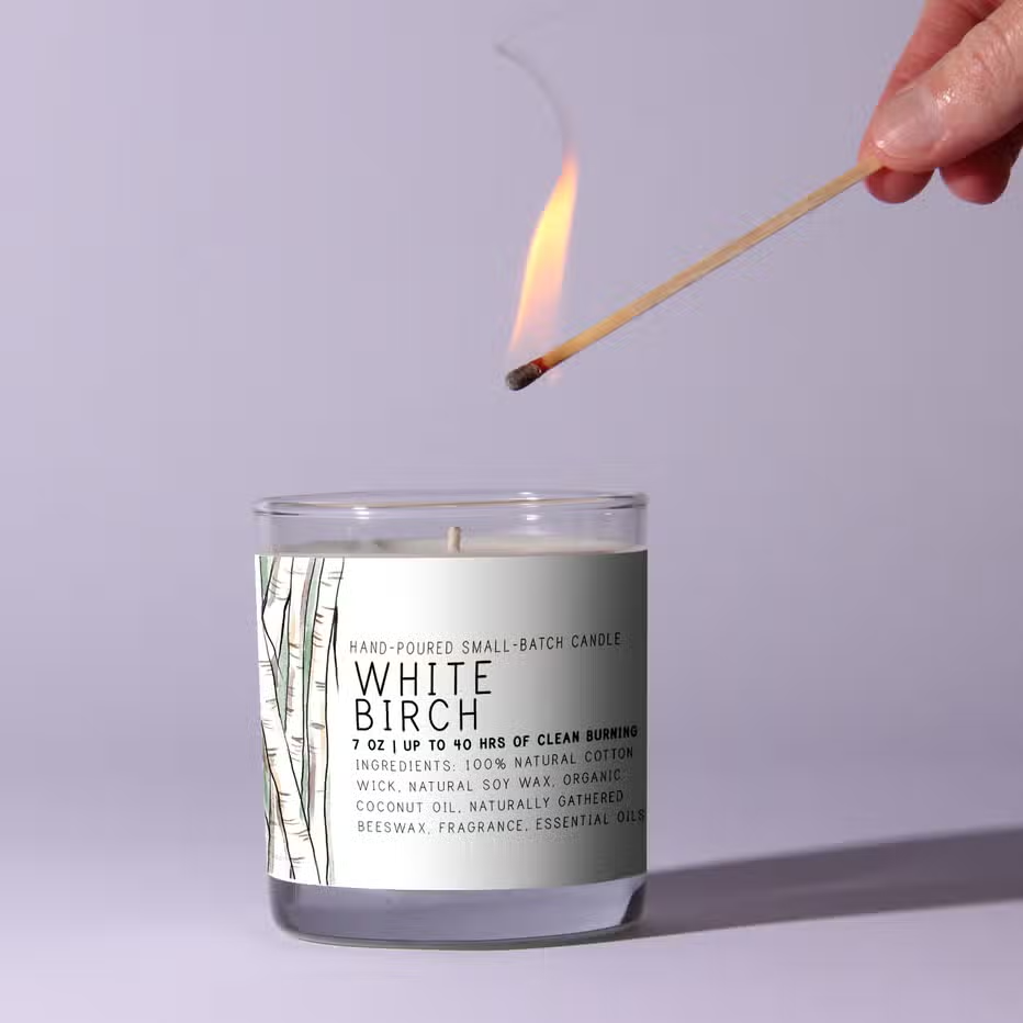 Candle - White Birch