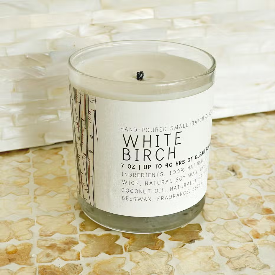 Candle - White Birch