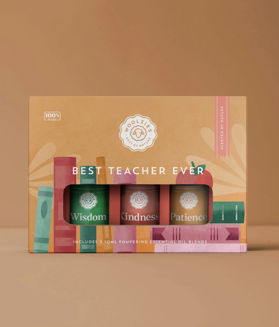 The Best Teacher Ever Oil Set