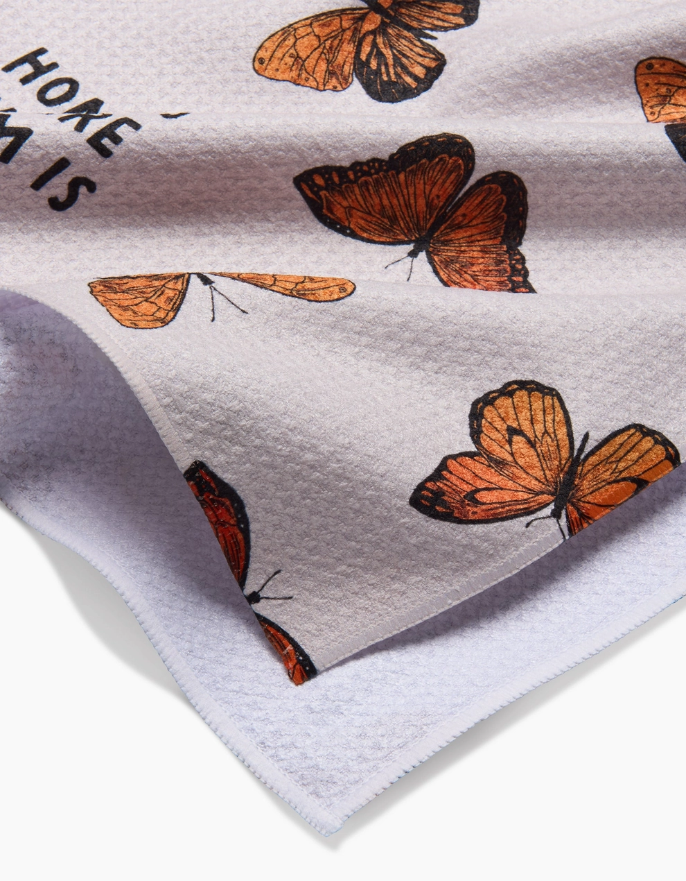 Geometry Tea Towel: Mom Flutter Love