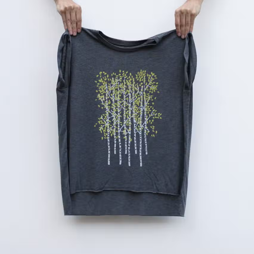 Aspen Trees Fall Muscle T-Shirt