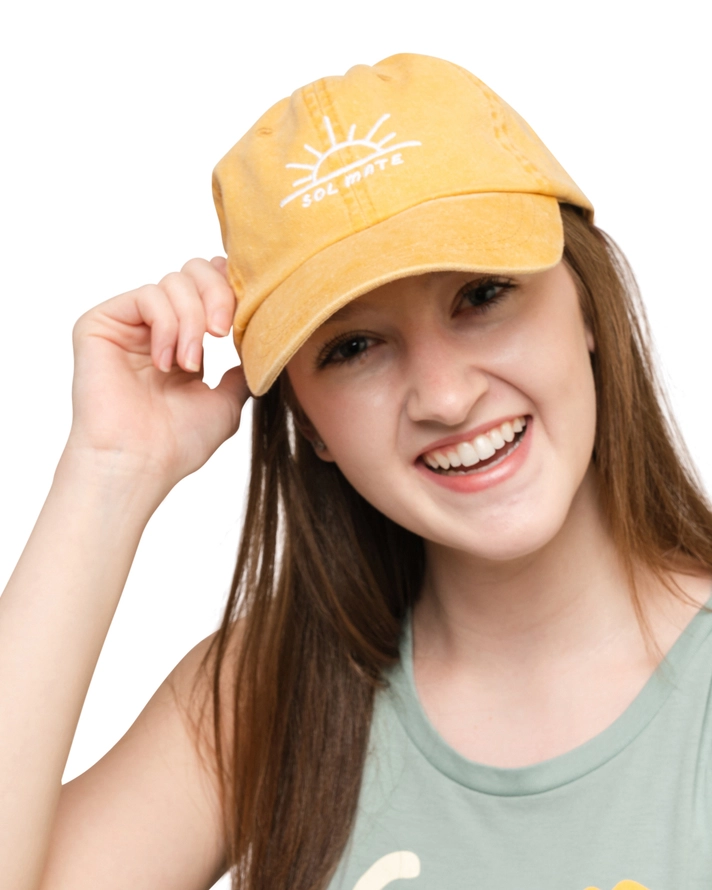 Sol Mate Baseball Hat - Mustard