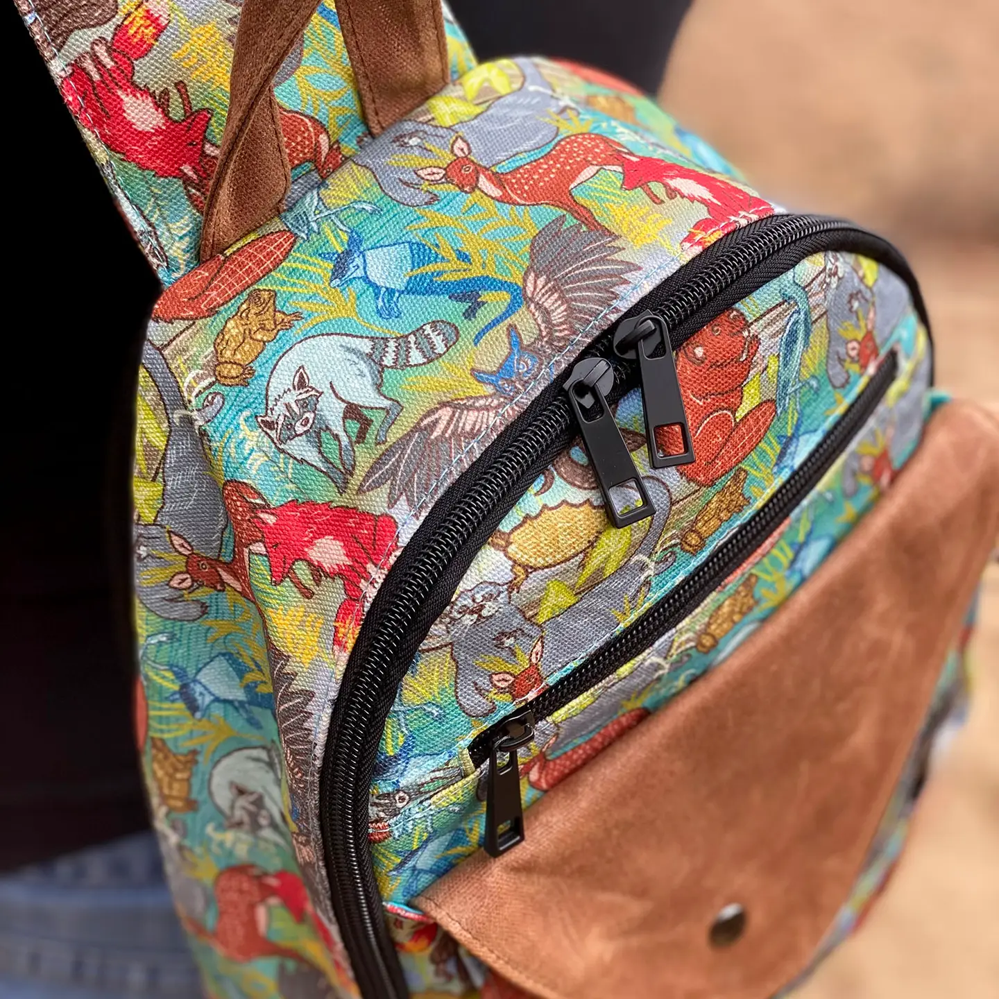 Creek Critters Sling Backpack