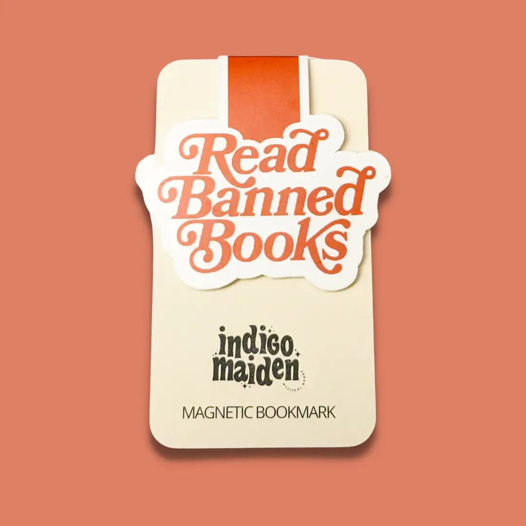 Magnetic Bookmark Read Banned Books
