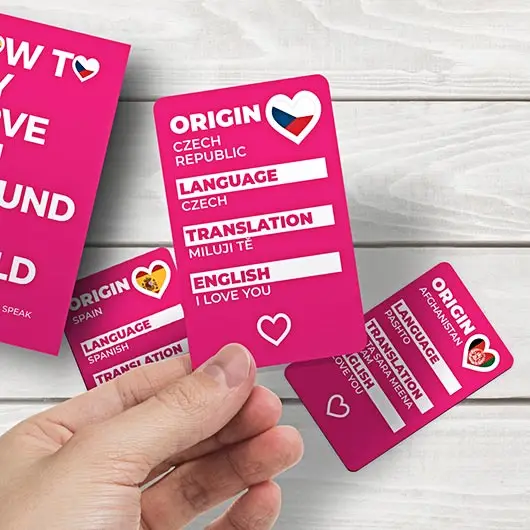 How To Say I Love You World