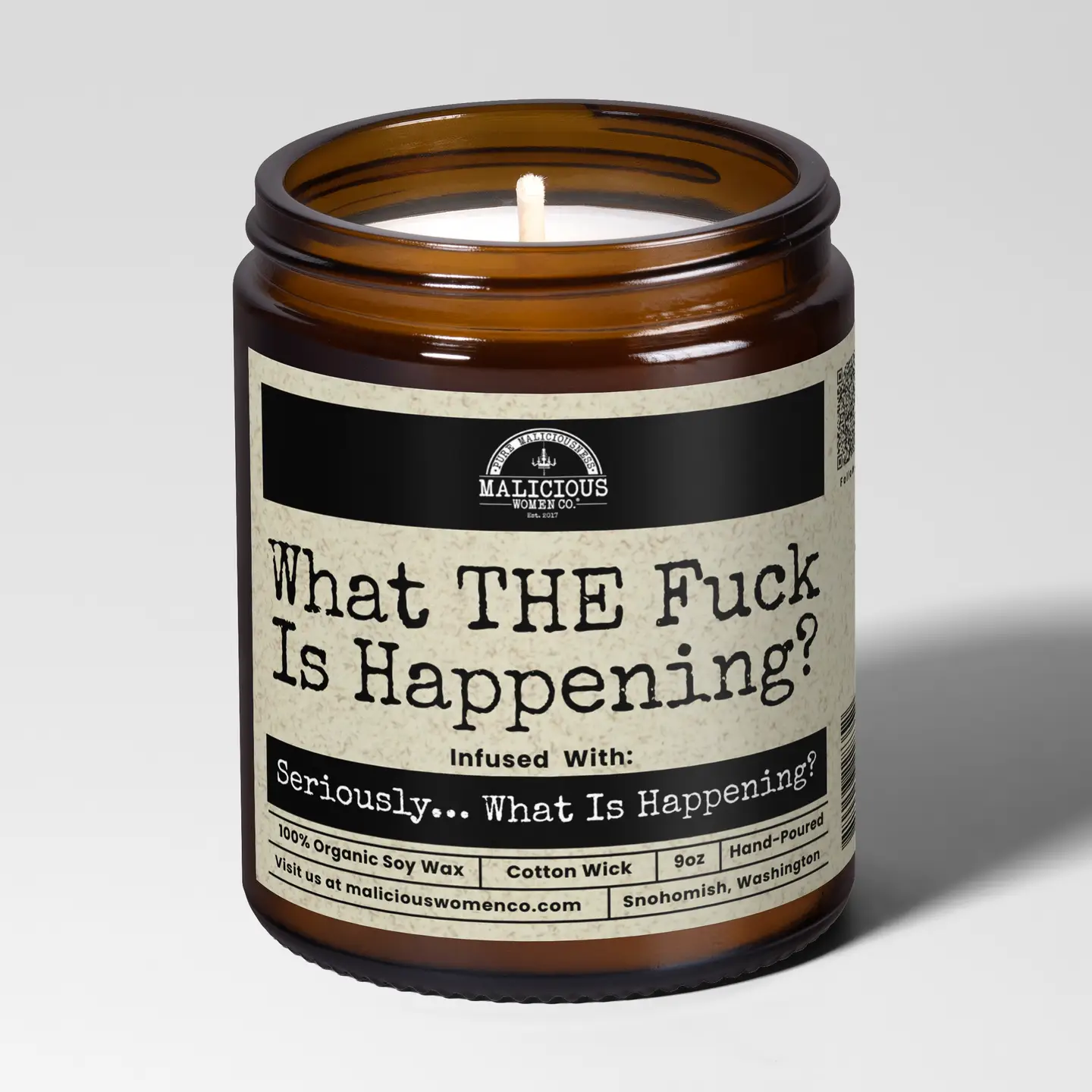 What the F*ck is Happening Candle