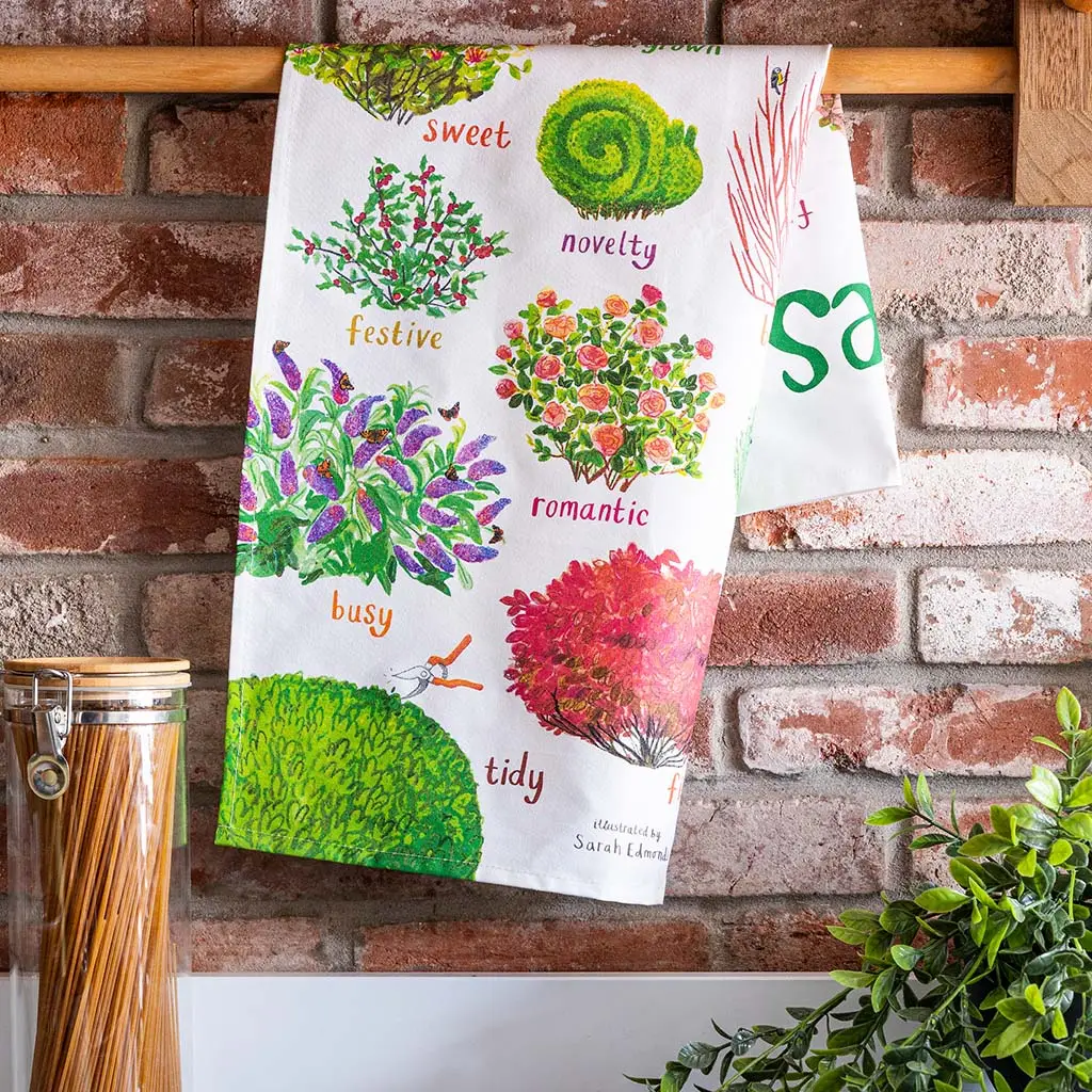 Bushes Cotten Tea Towel