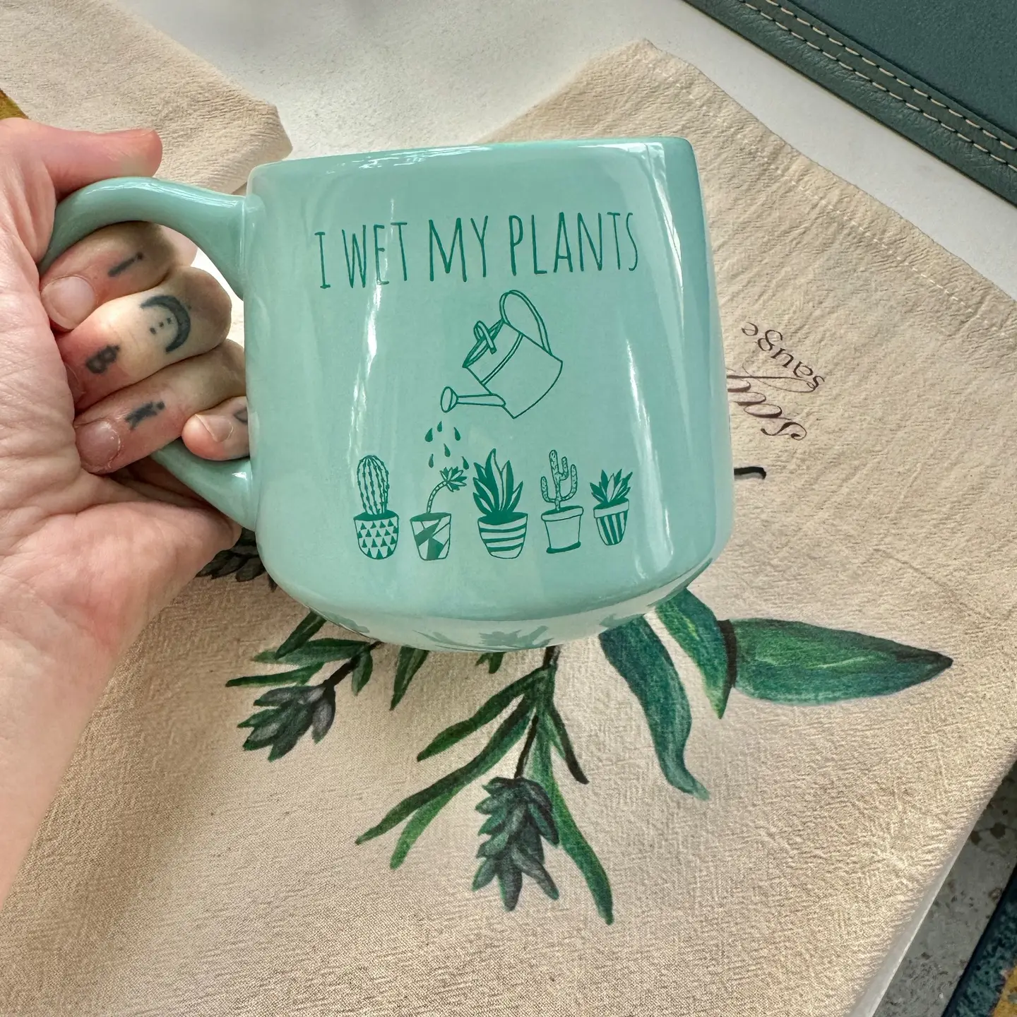 I Wet My Plants Mug