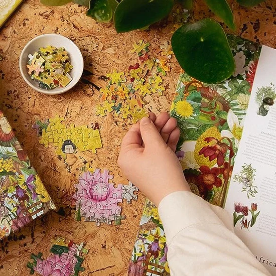 Around the World in 50 Plants Puzzle