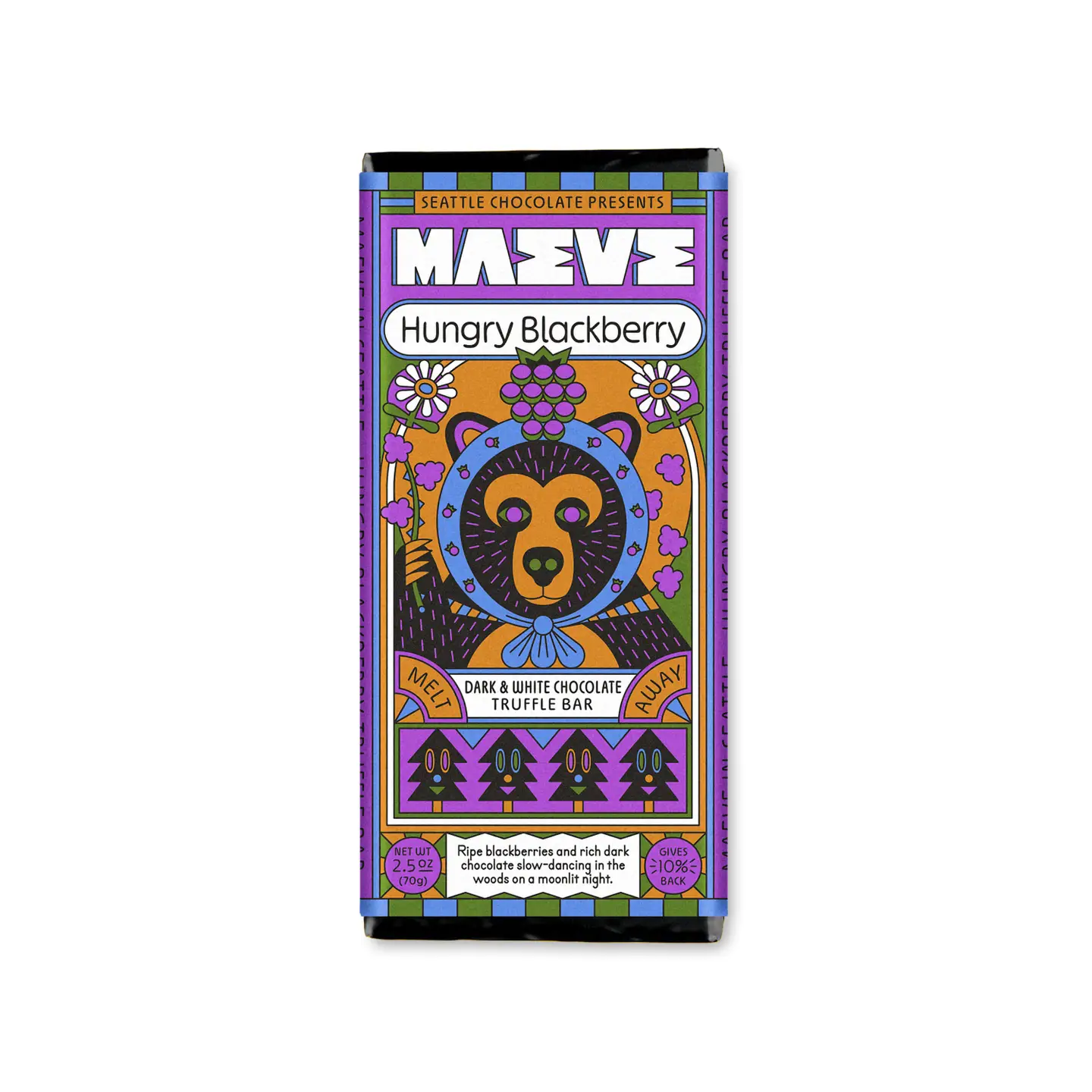 Hungry Blackberry Truffle Bar