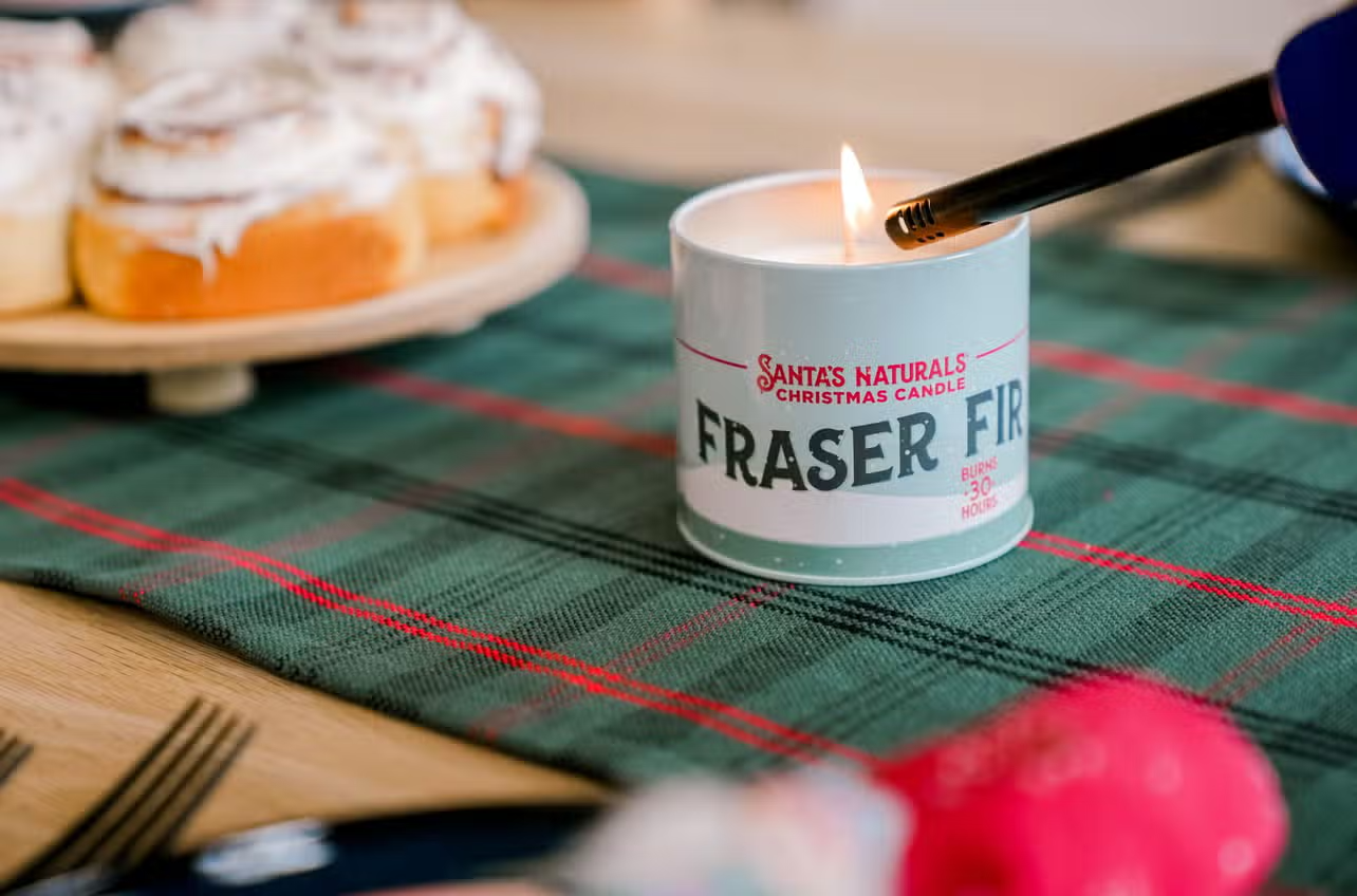 Santa's Fraser Fir Candle