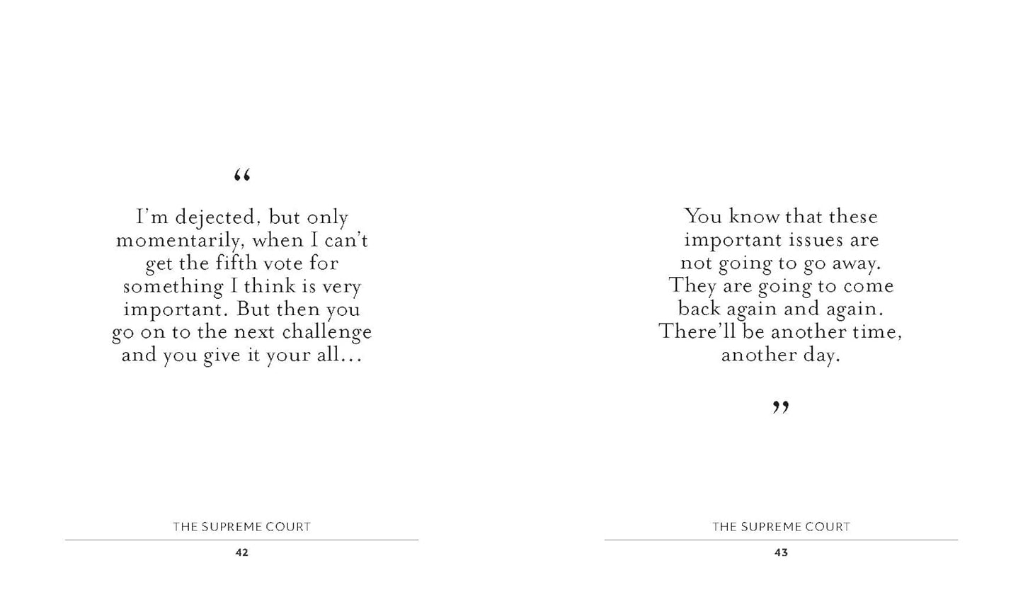 Pocket Wisdom RBG Book