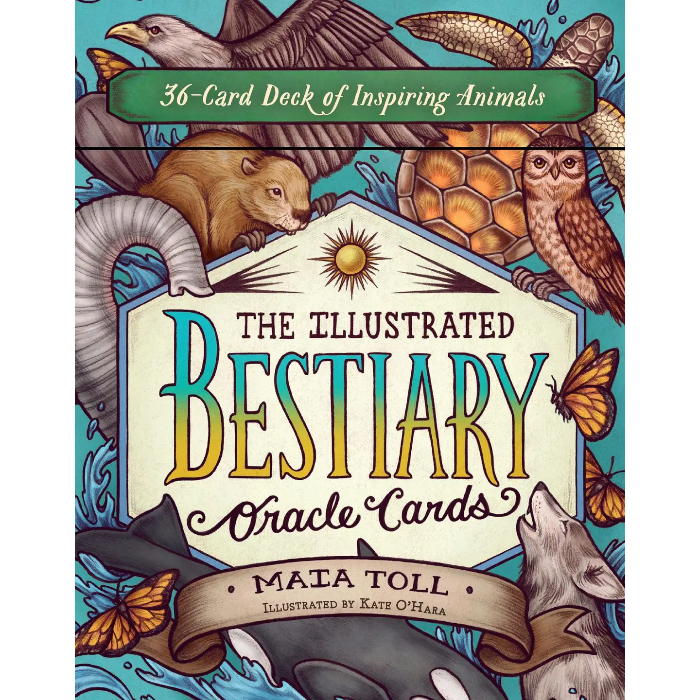 The Illustrated Bestiary Oracle Cards