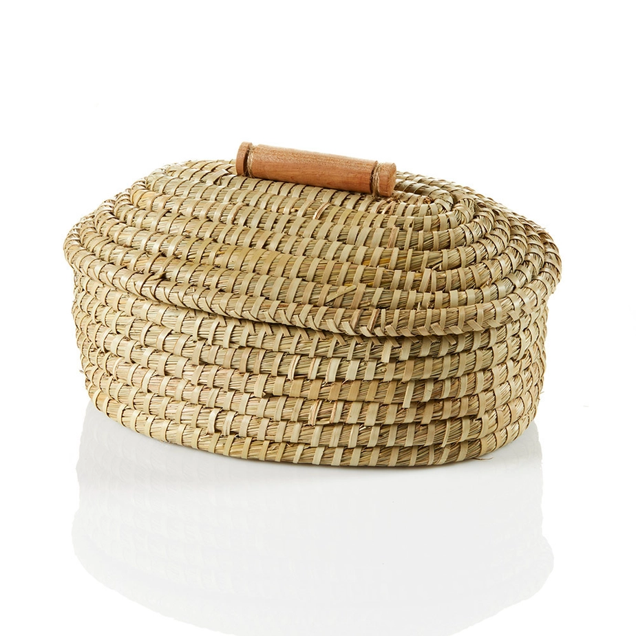 Breadwarmer with Lid Double Vine