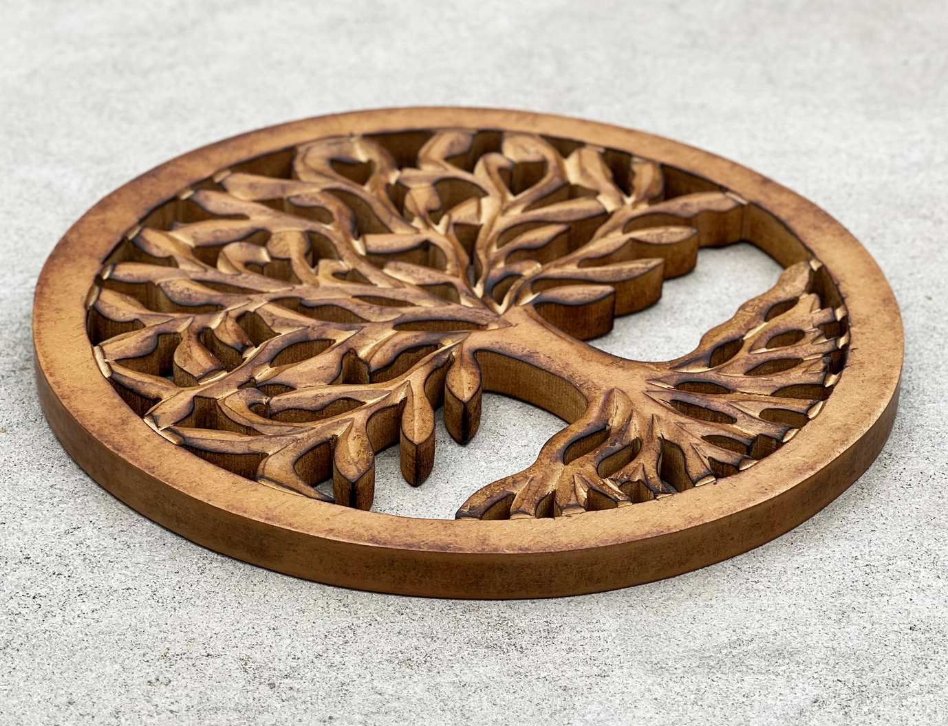 Wood Tree of Life Wall Hanging