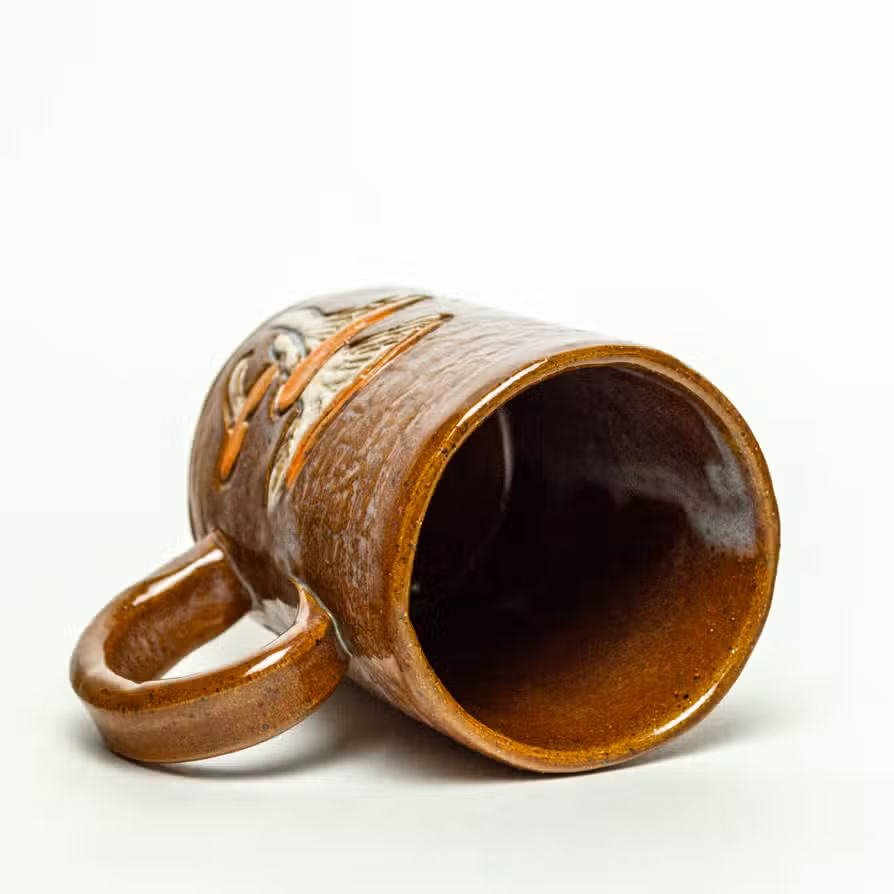 Jack O' Lantern Mushroom Mug 16oz