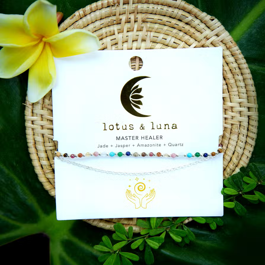 Master Healer Bracelet 2mm-Layered Silver