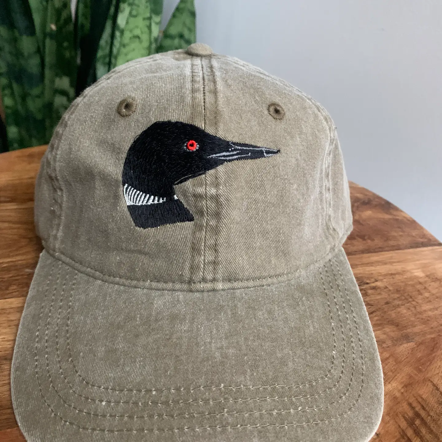 Loon Embroidered Hat