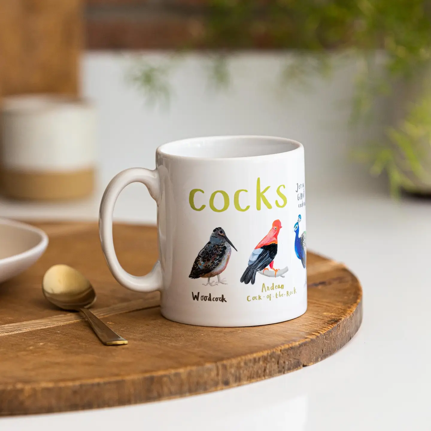 Cocks Bird Pun Ceramic Mug