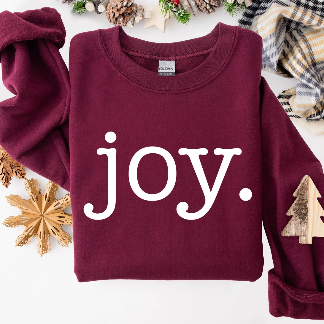 Joy. Holiday Sweatshirt