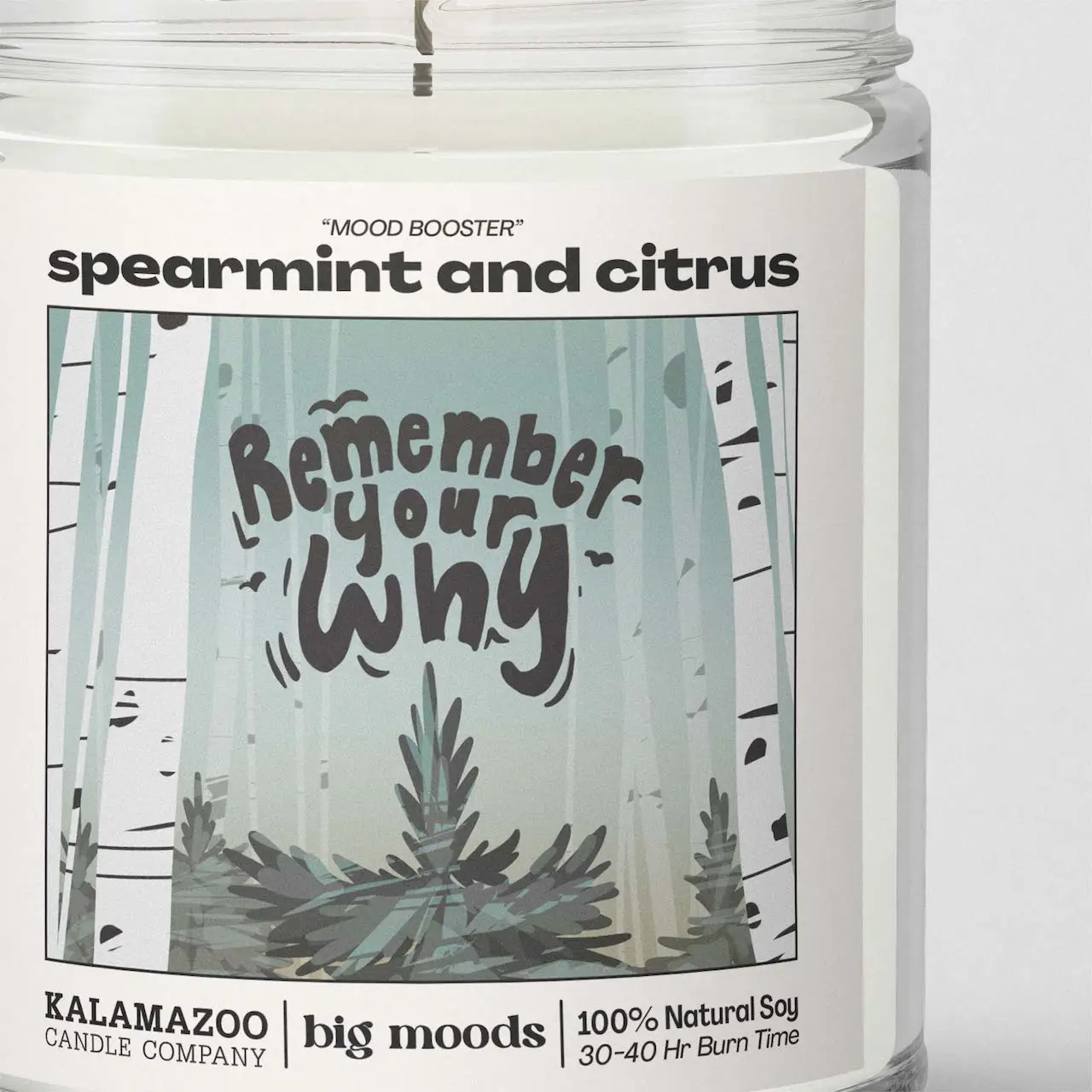 Remember Your Why Spearmint + Citrus Candle