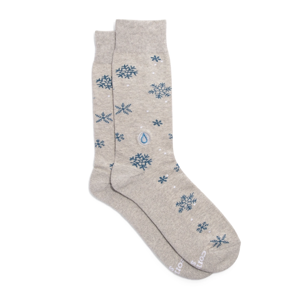 Socks That Give Water Snowflakes