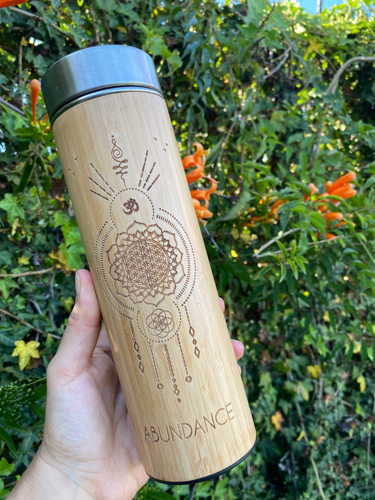 Bamboo Tea Tumbler Abundance