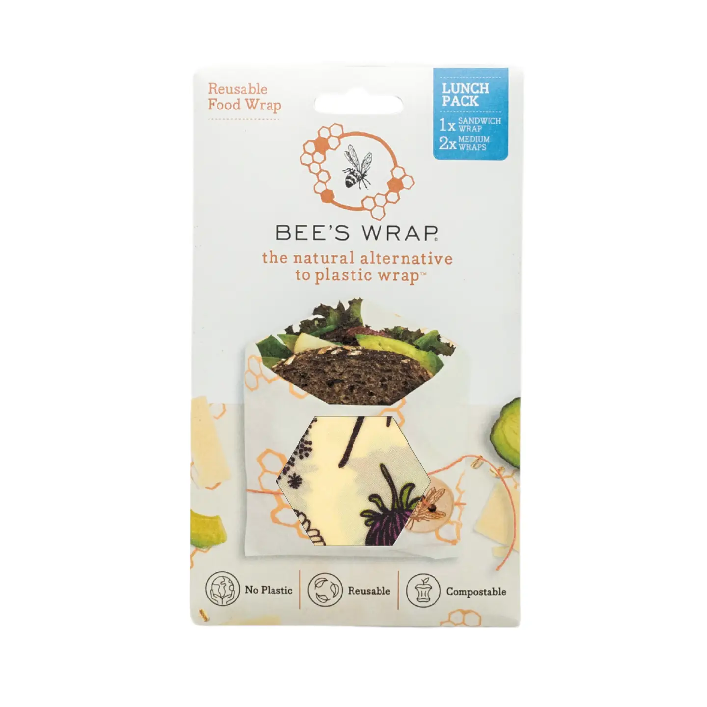Bees Wrap Vegan Lunch Pack