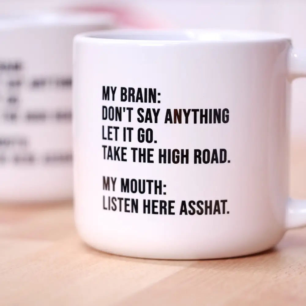 Listen Here Asshat Mug