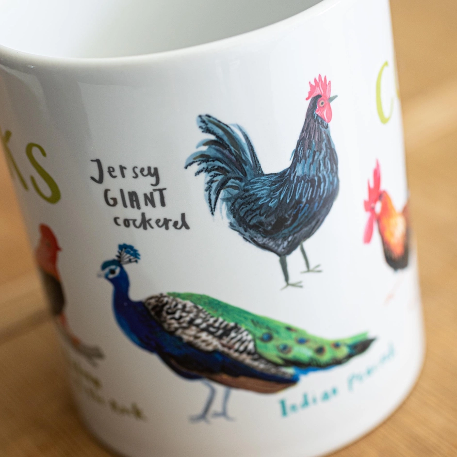 Cocks Bird Pun Ceramic Mug