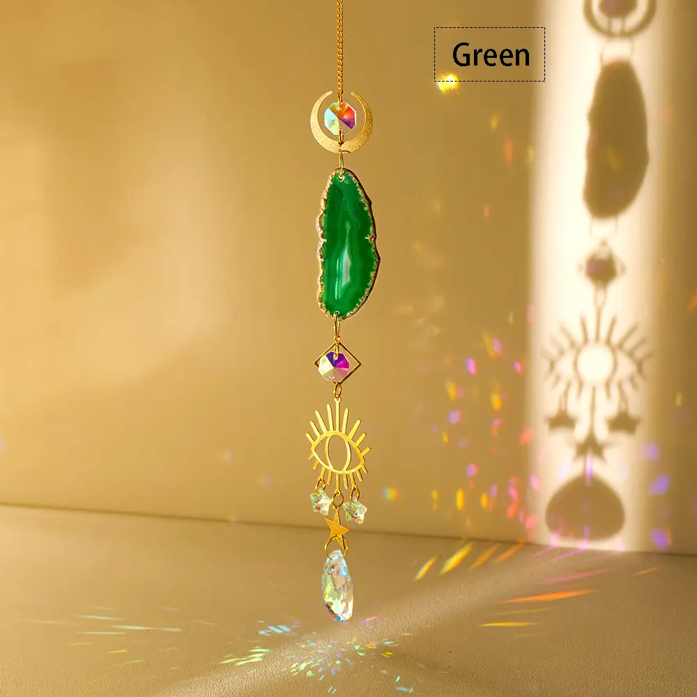 Creative Agate Hanging Sun Catcher