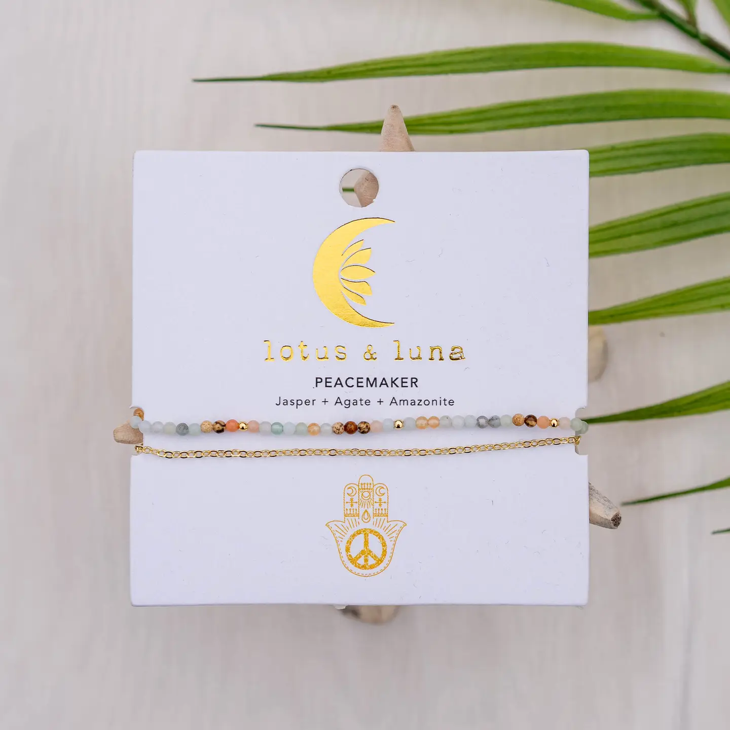 Peacemaker Bracelet 2mm-Layered Gold