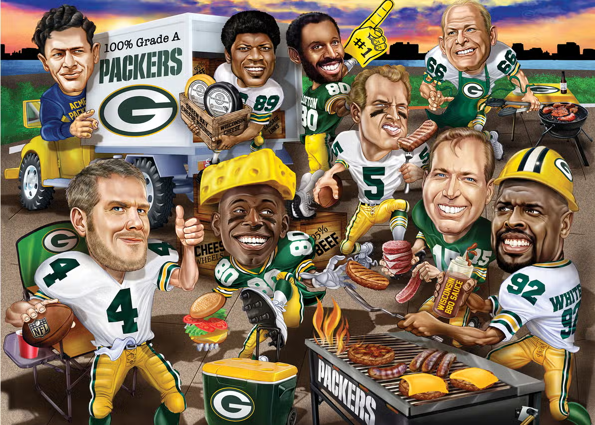 All Time Greats - Green Bay Packers Puzzle