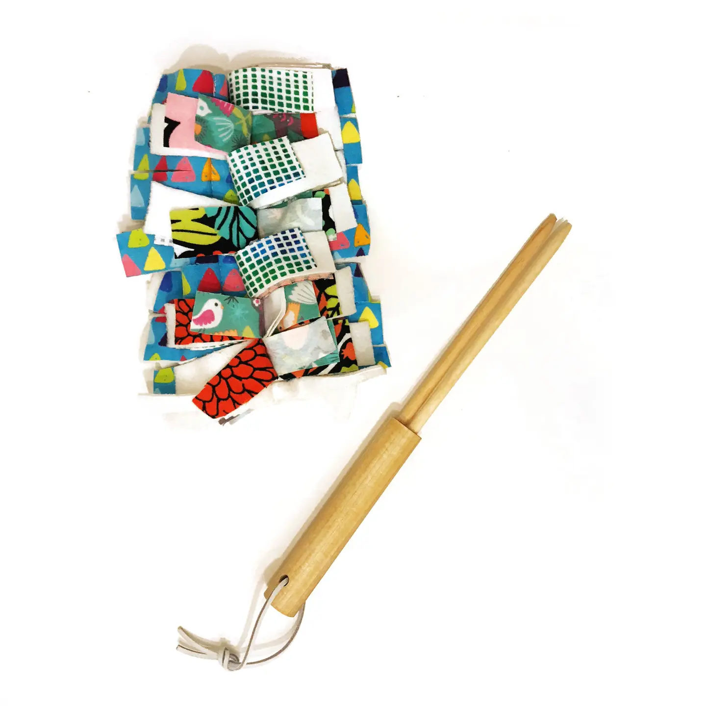 Washable Duster- Fabric + Handle